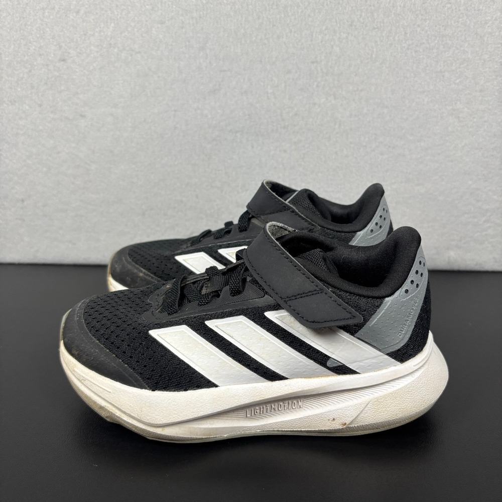 Adidas Duramo SL 2 Kids Athletic Shoes Black White Unisex Childrens 10.5k IH3597
